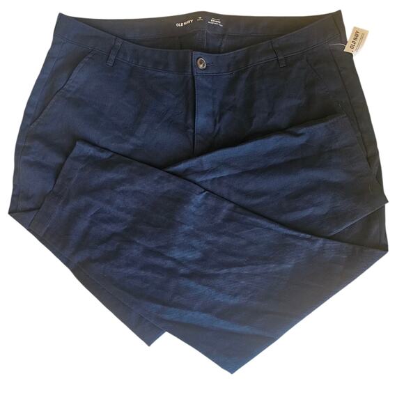 NWT Navy Blue High-Rise Skinny Jeans Old Navy Women’s 18 Petite Adjustable Waist - Picture 1 of 8